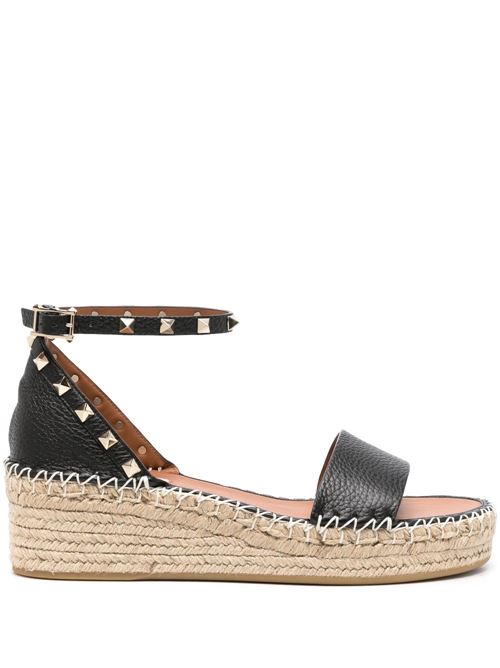 Rockstud 55mm flatform espadrilles VALENTINO GARAVANI | 6W2S0HB1VTON02